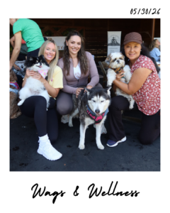 Wags and wellness event at Ruffinery Dog Lover Social Club