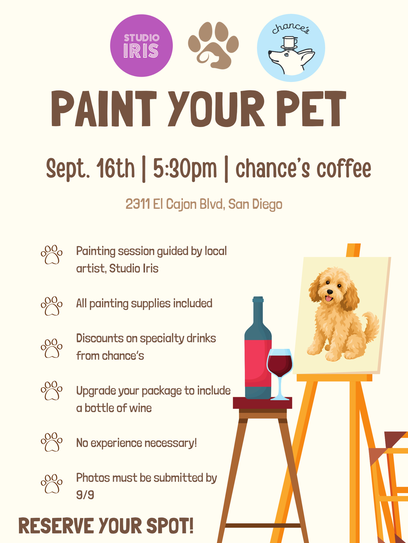 San Diego Dog Event | Paint Your Pet